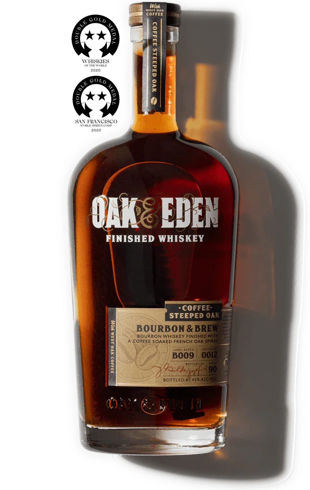 Oak & Eden Bourbon & Brew 750ml