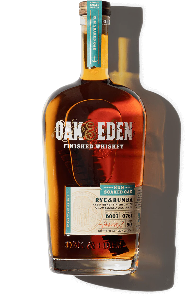 Oak & Eden Rye & Rumba 750ml