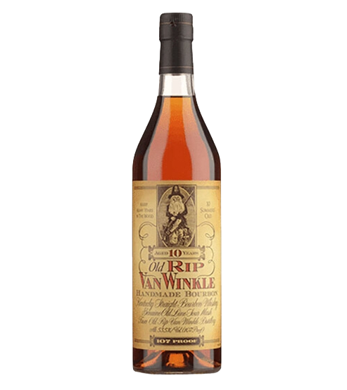 Old Rip Van Winkle 107 proof Bourbon Whiskey 10 year 750 ml